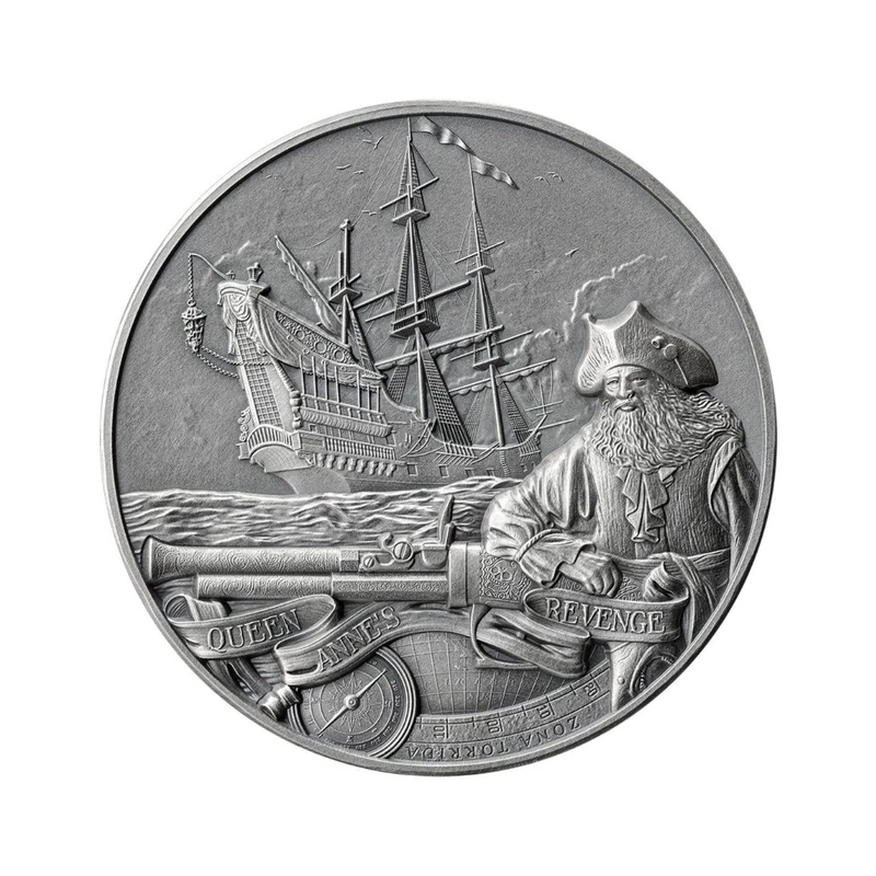 Silver coin of Barbados 