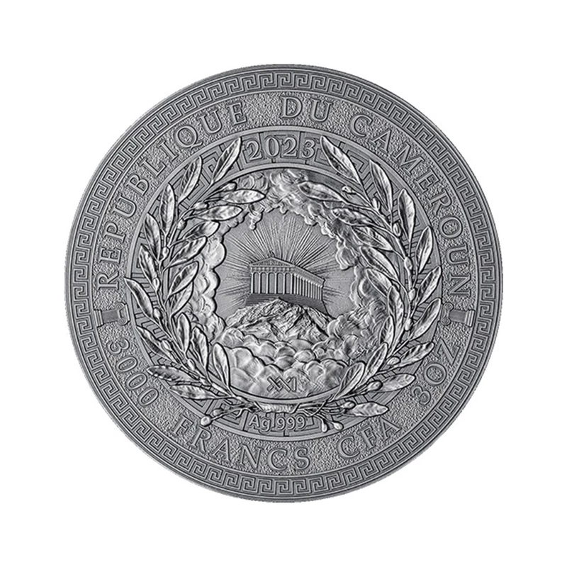 Cameroon silver coin 