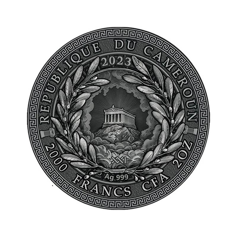 Cameroon silver coin 