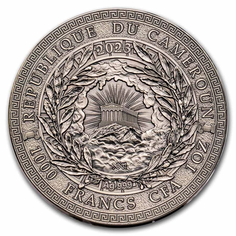 Cameroon silver coin 