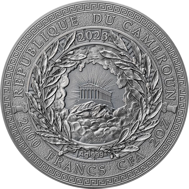 Cameroon silver coin 