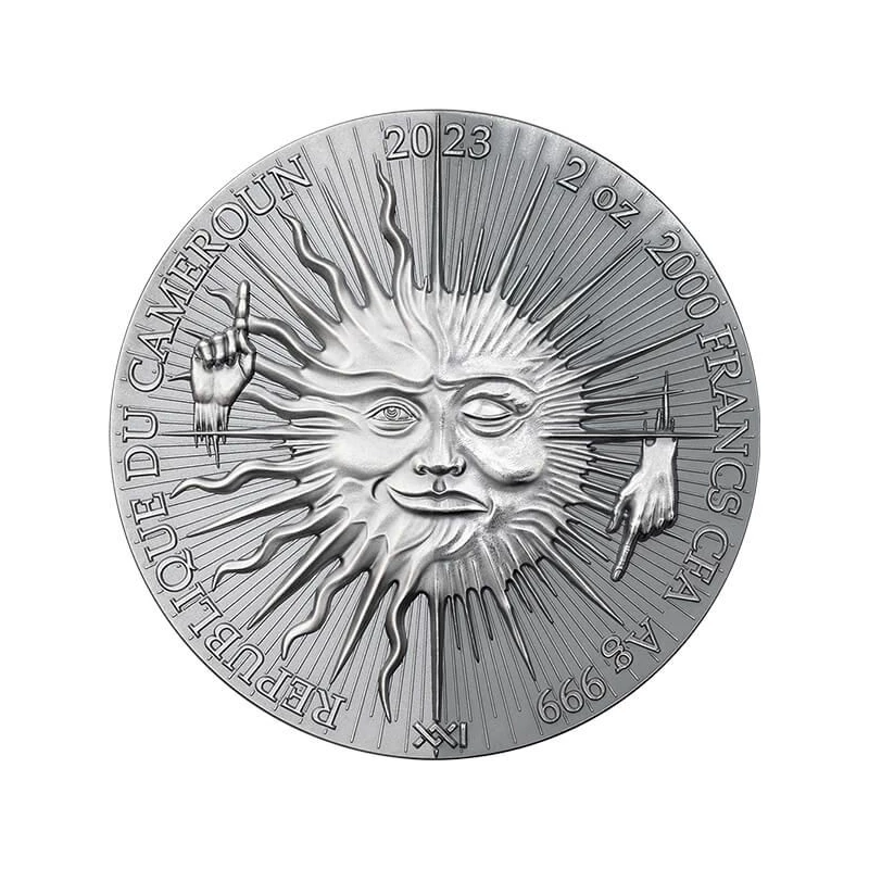 Cameroon Silver Coin 