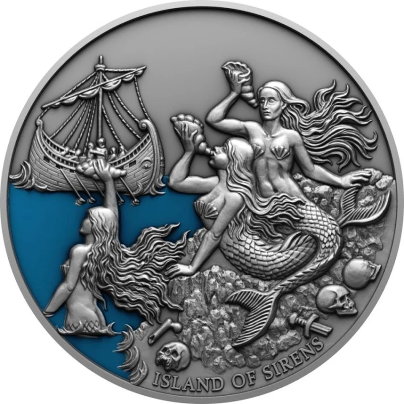 Silver coin Niue 