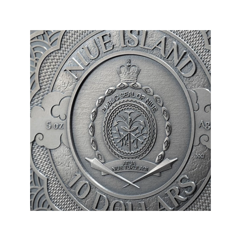 Silver coin Niue 