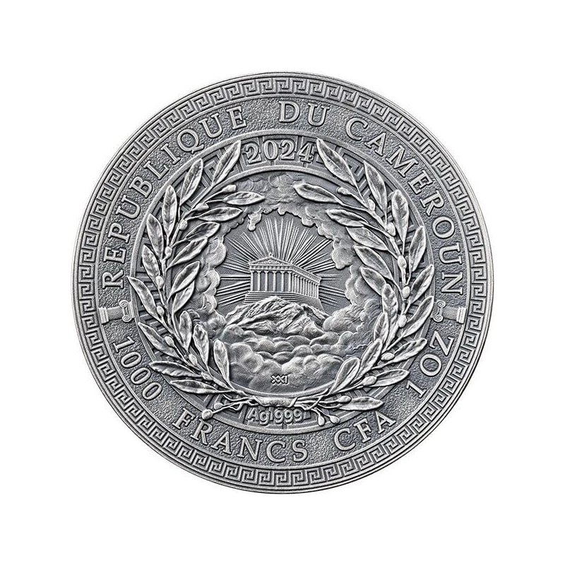 Cameroon silver coin 