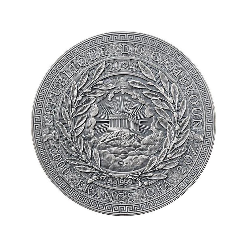 Cameroon silver coin 
