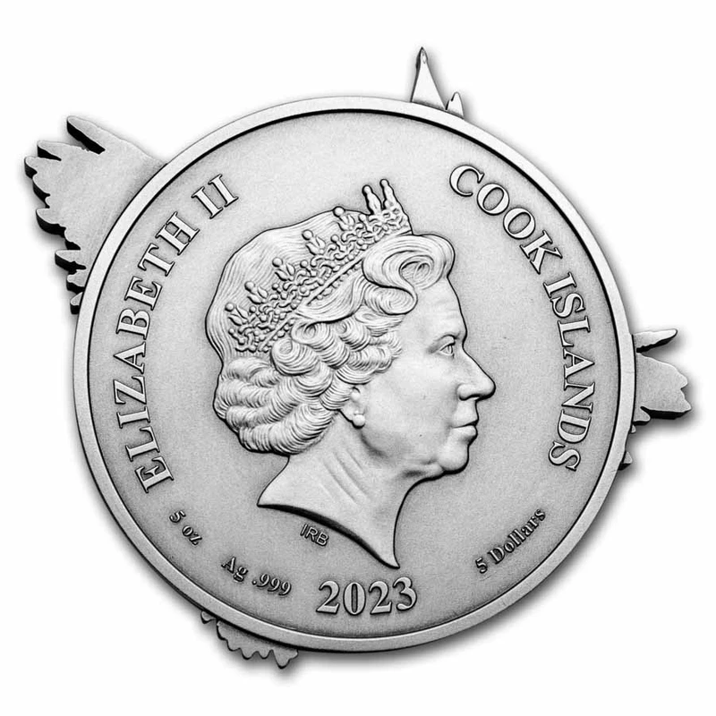 Cook Islands silver coin 