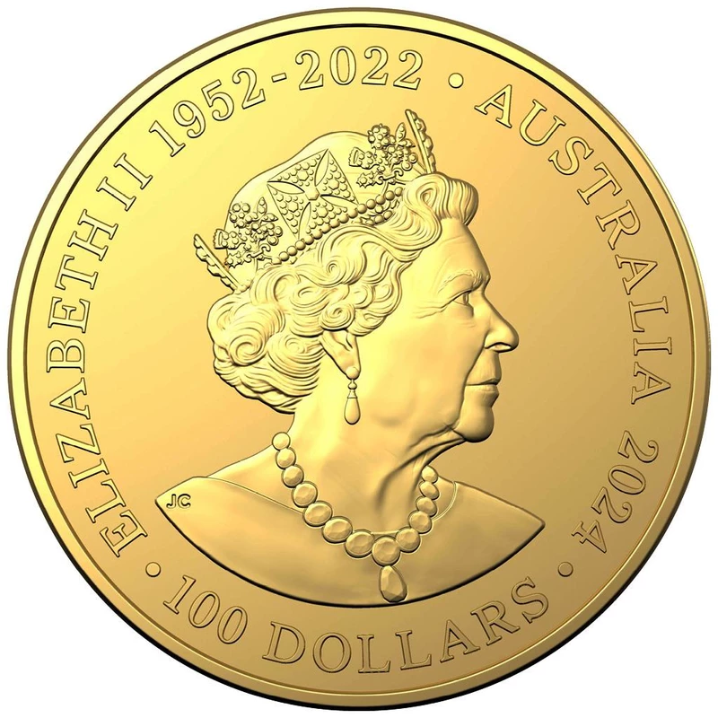 Australian Koala Gold Coin, 2024, 31.1 g. pure gold. (0.9999 proof) Collectible coins