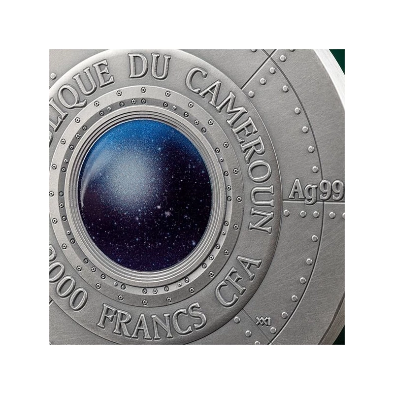 Silver coin of Cameroon 
