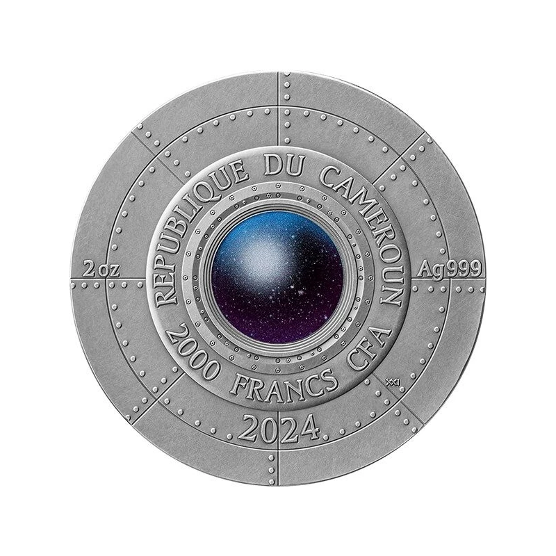 Silver coin of Cameroon 