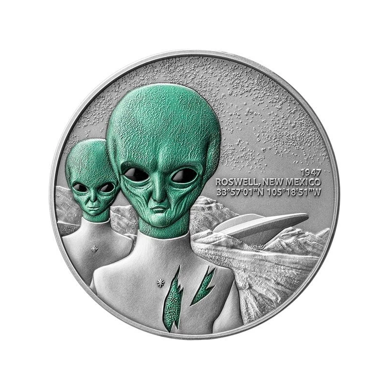 Silver coin of Cameroon 