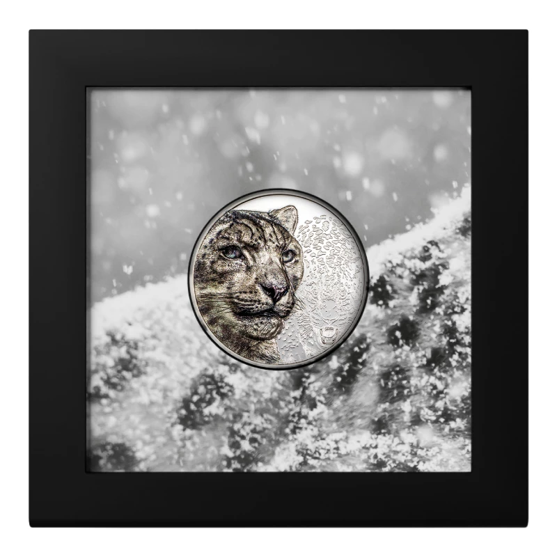 Silver coin of Mongolia 