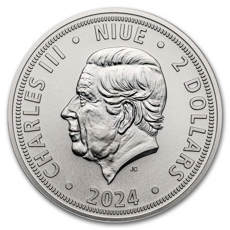 Silver coin Niue 