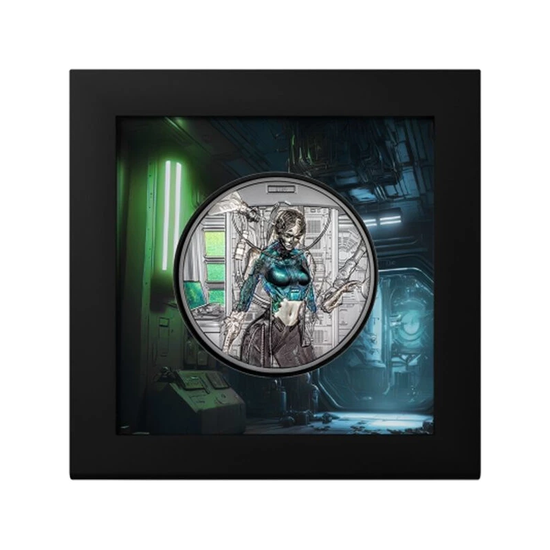 Cook Islands silver coin 