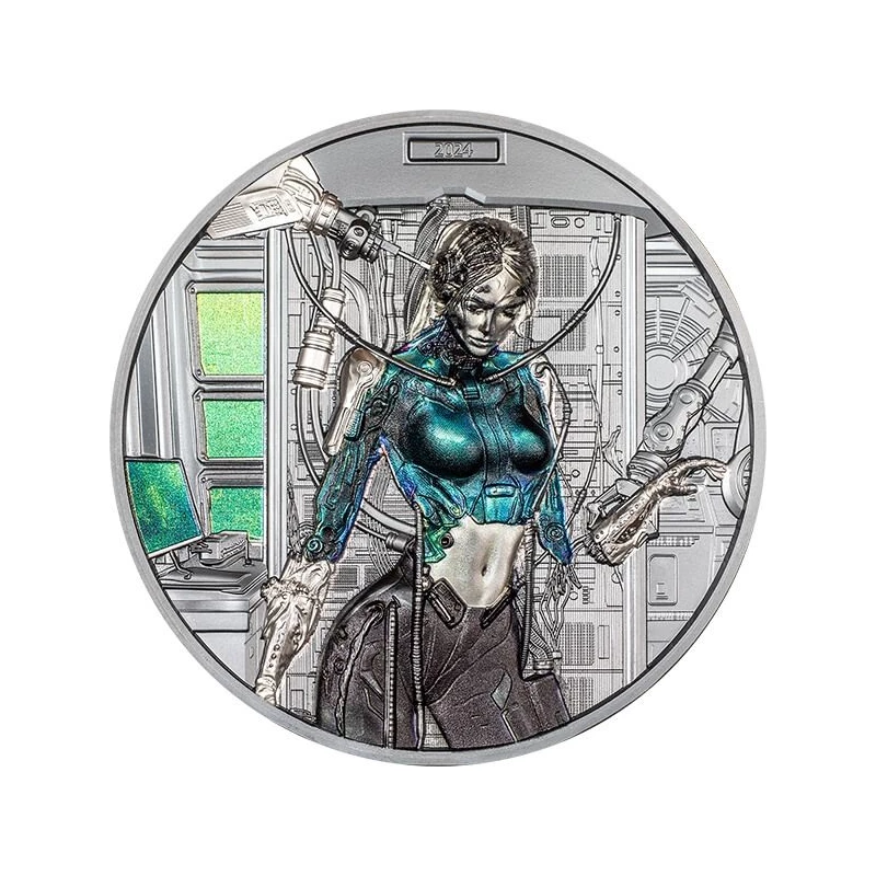 Cook Islands silver coin 