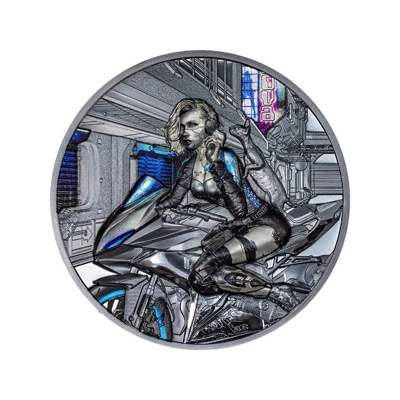 Cook Islands silver coin 
