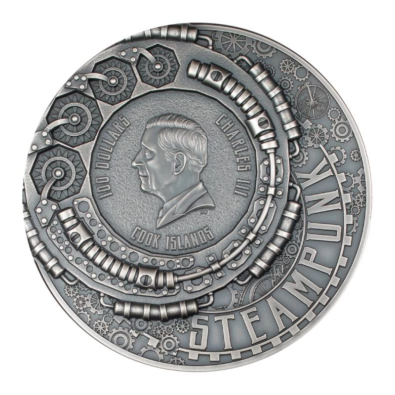 Cook Islands silver coin 