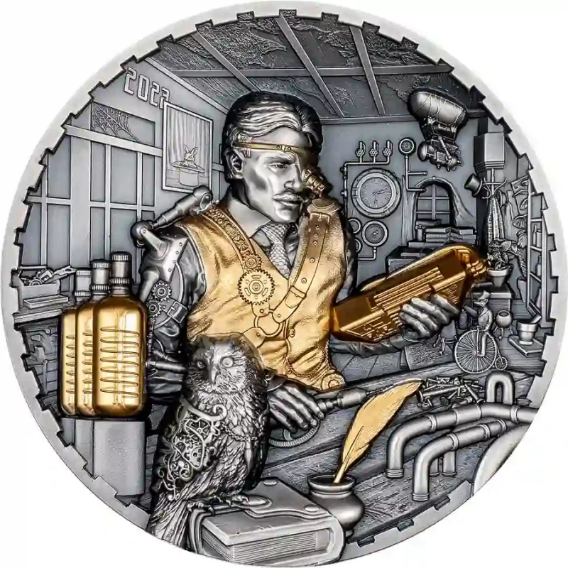 Cook Islands silver coin 