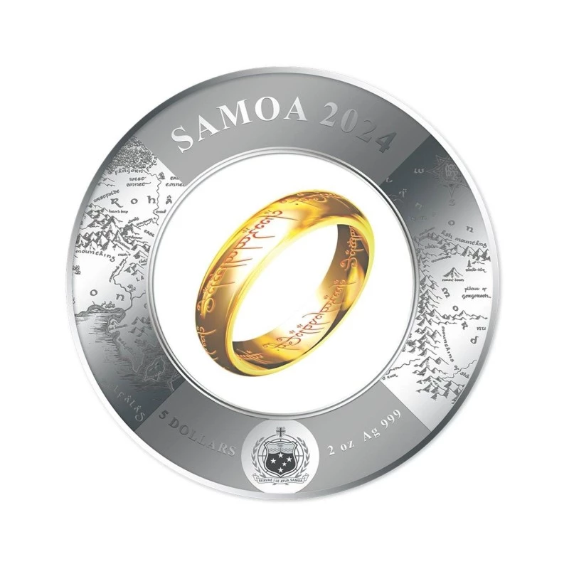 Silver coin Samoa 