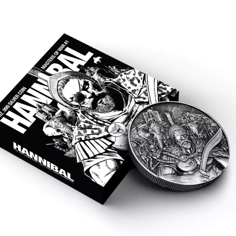 Silver coin Chad. 