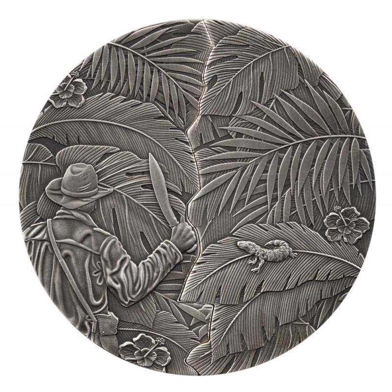 Silver coin of Barbados 
