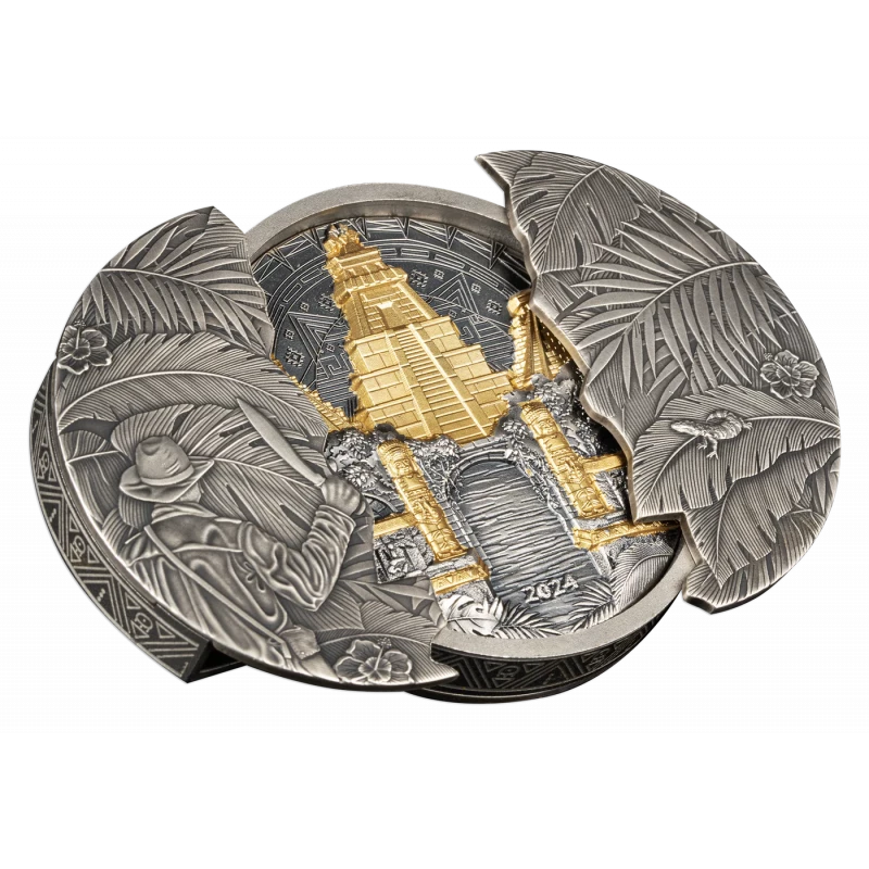 Silver coin of Barbados 
