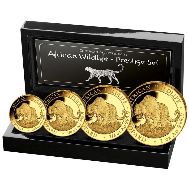 Somalia gold coin 