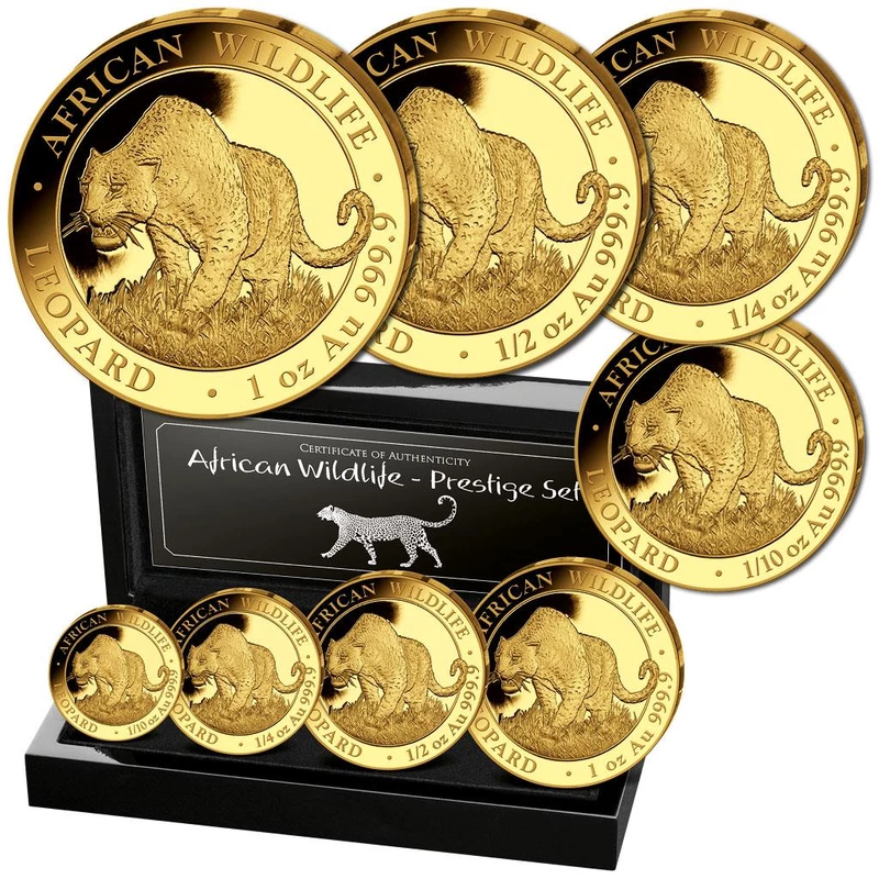 Somalia gold coin 