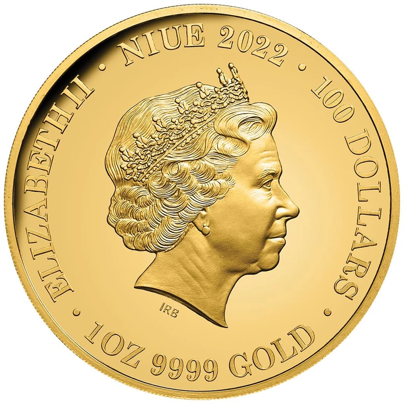 Gold coin Tuvalu 