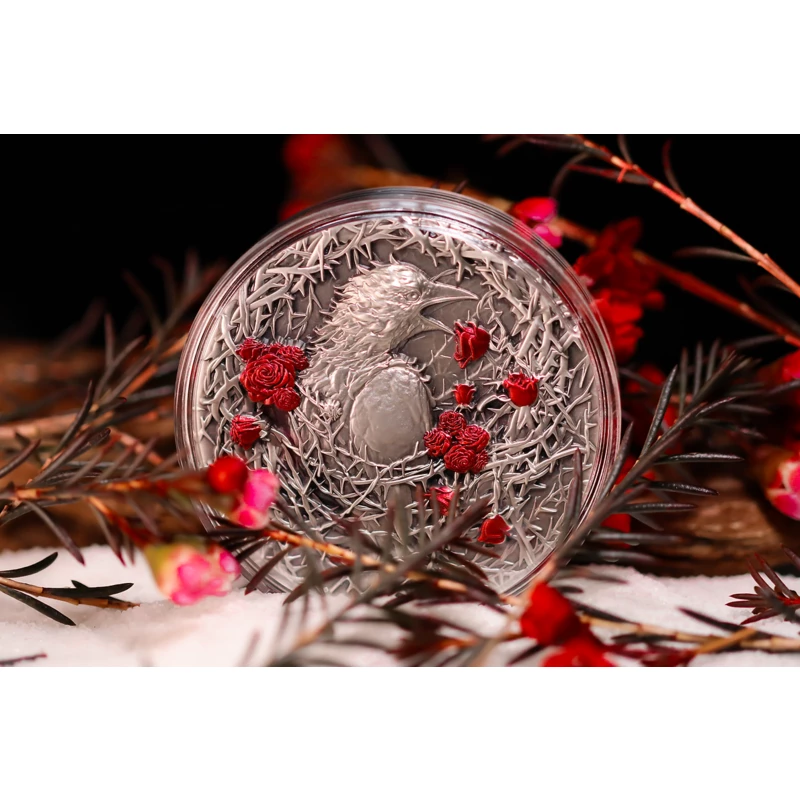 Silver coin Gabon 