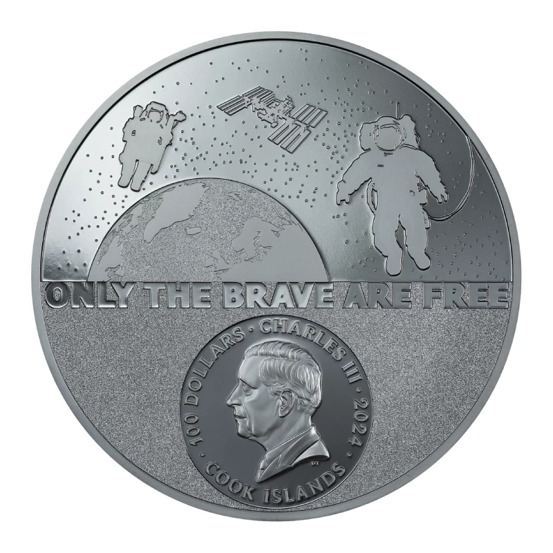 Cook Islands silver coin 