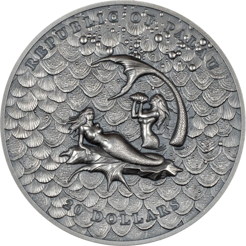 Palau silver coin 