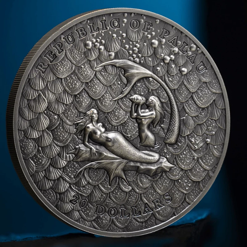 Palau silver coin 