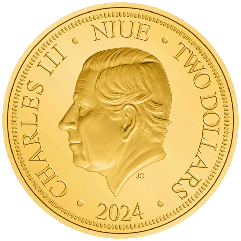 Silver coin Niue 