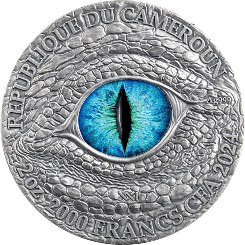 Cameroon silver coin 