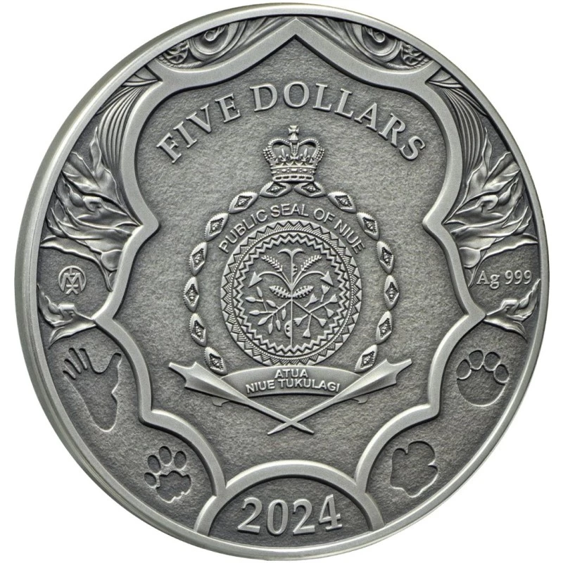 Niue silver coin 