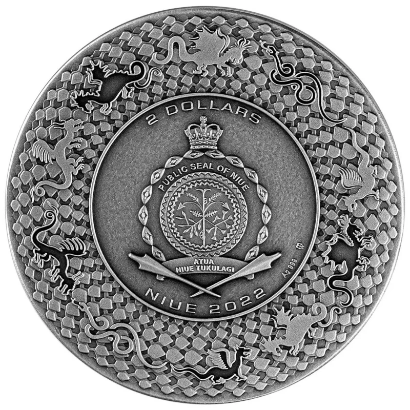 Silver coin Niue 