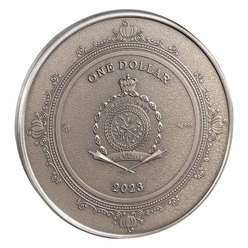 Silver coin Niue 