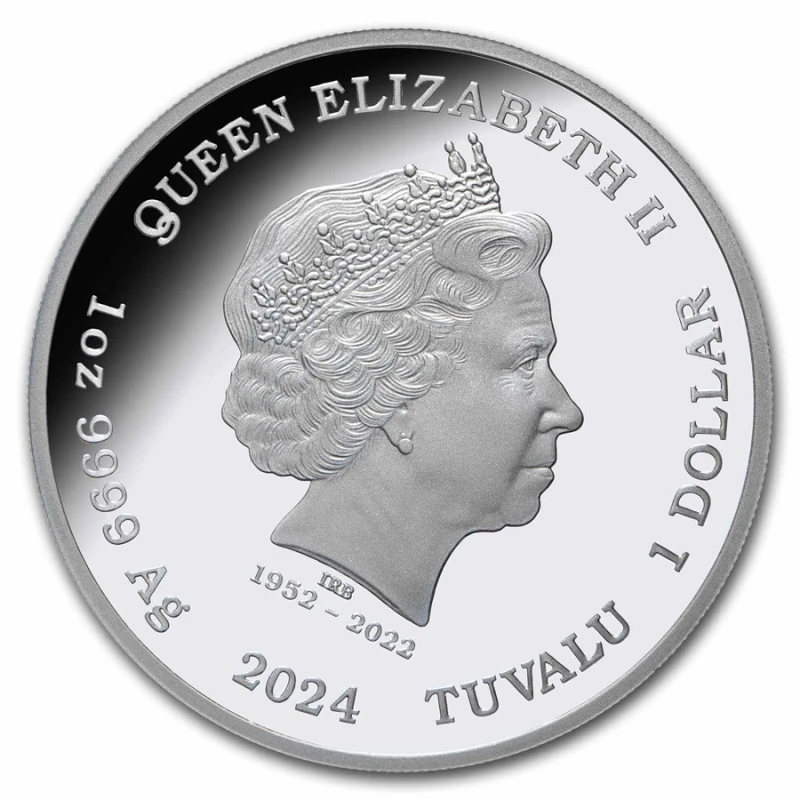 Silver coin Niue 