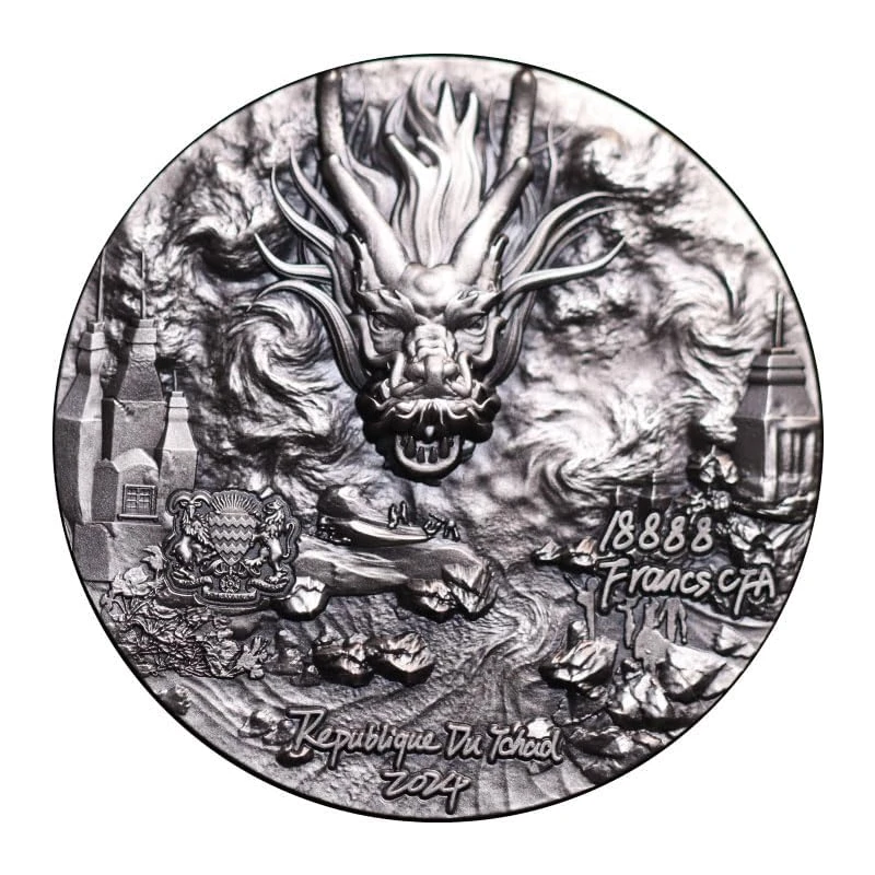 Chad Silver Coin 