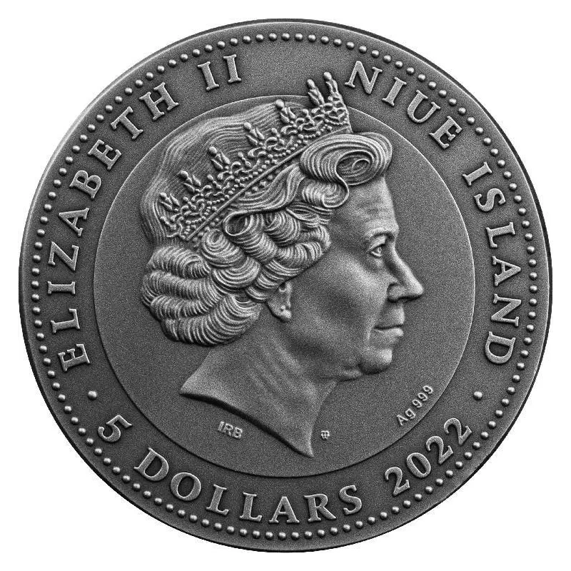 Silver coin Niue 