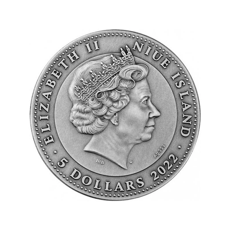 Silver coin Niue 