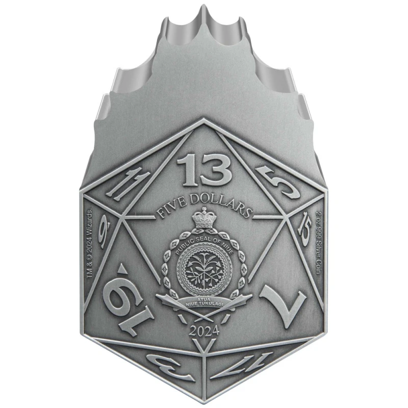 Silver coin Niue 