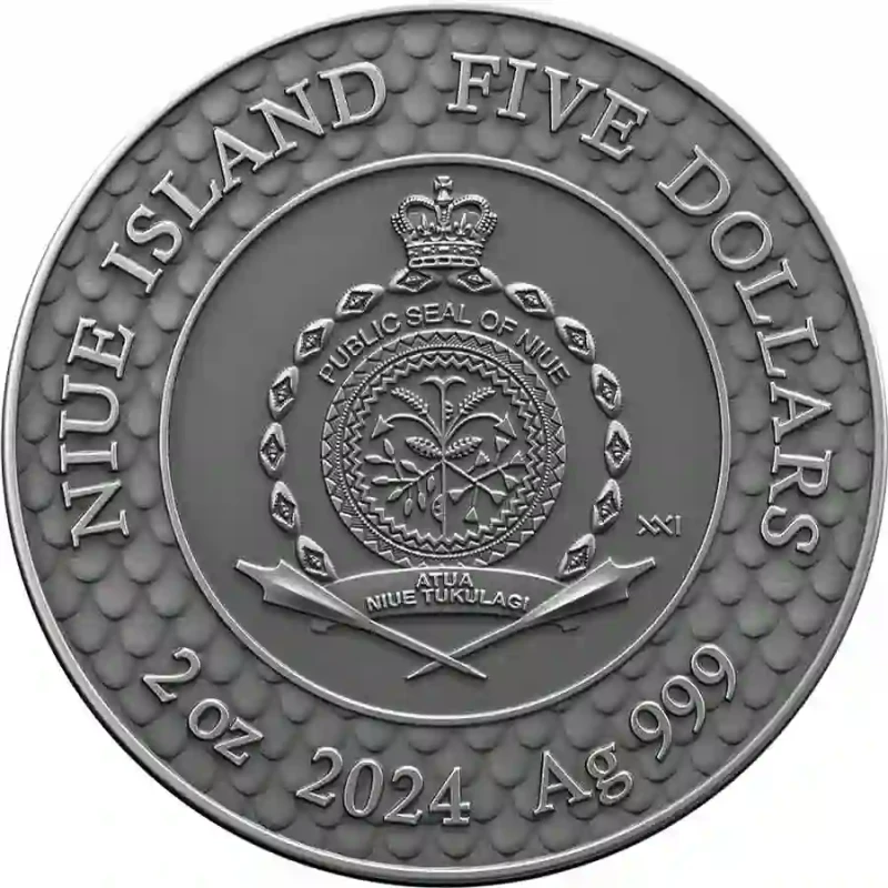 Silver coin Niue 