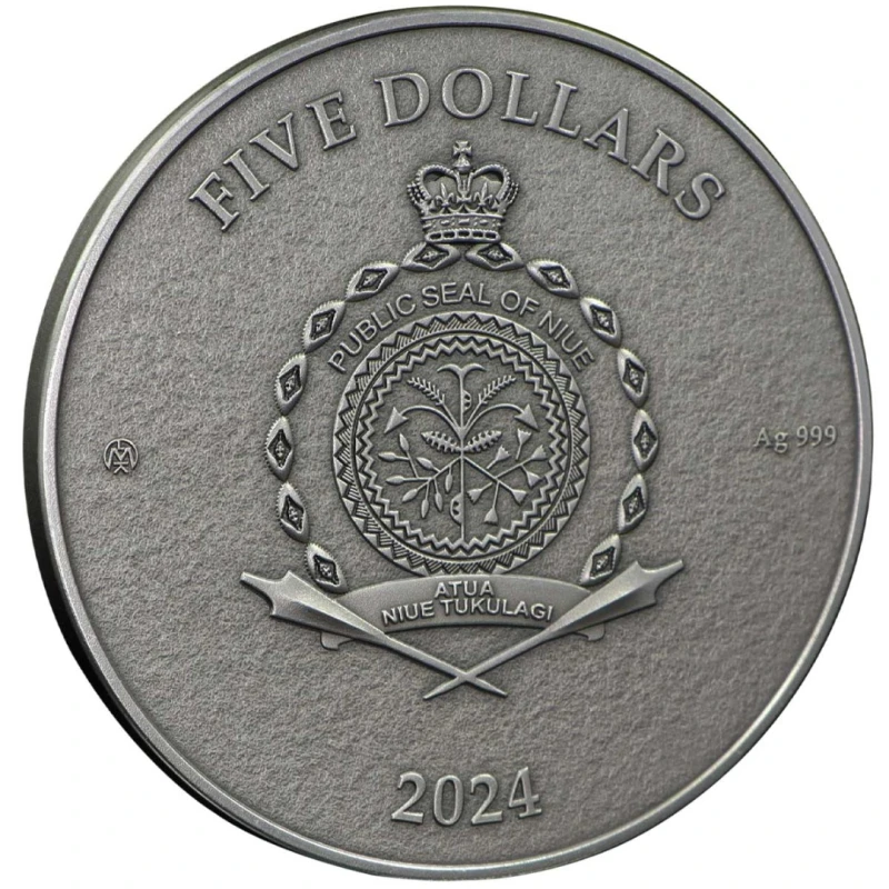 Silver coin Niue 