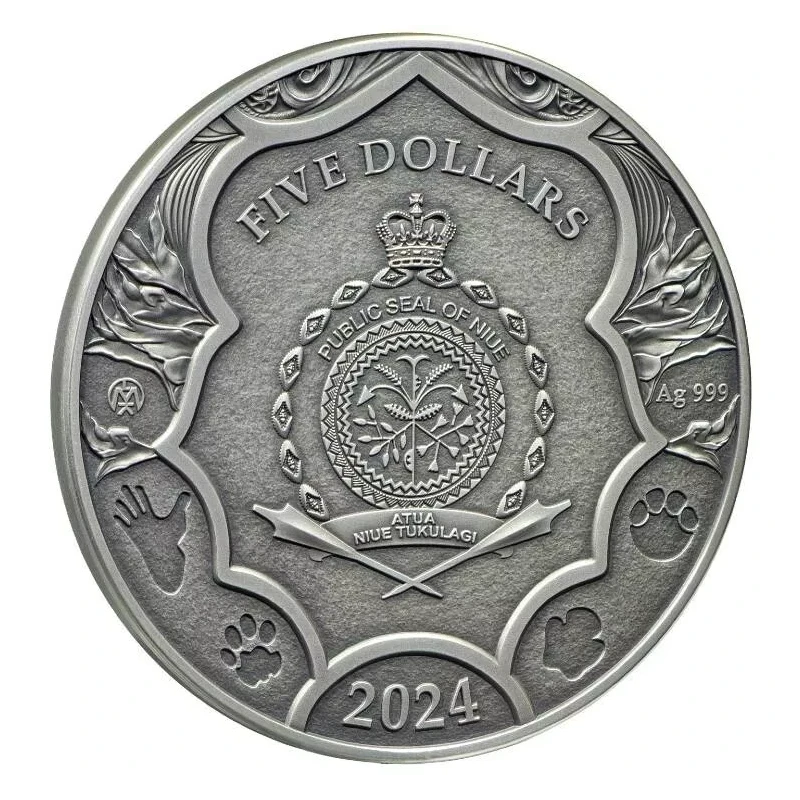 Silver coin Niue 