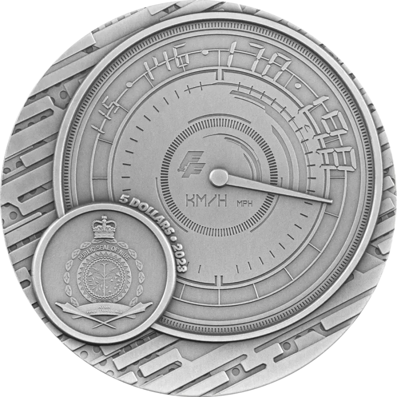 Silver coin Niue 