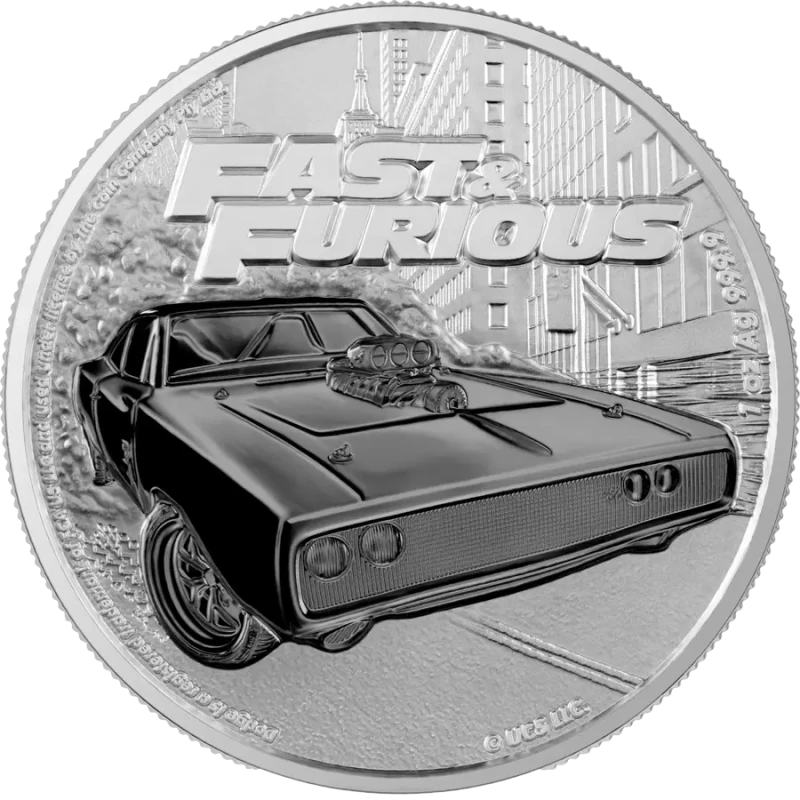Silver coin Niue 