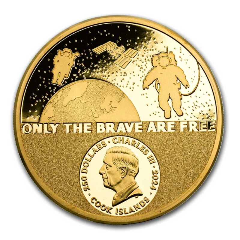 Cook Islands gold coin 