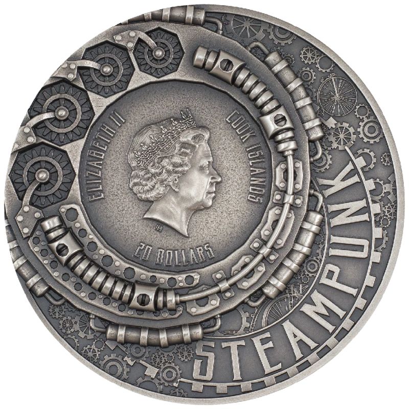 Cook Islands silver coin 